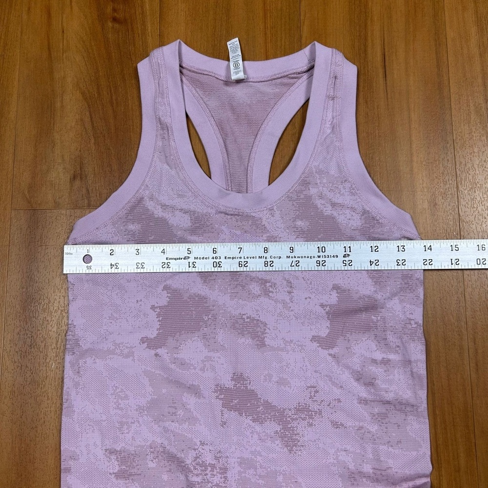 Athleta Women’s Light Purple Patterned Tank Top Size XS - Picture 6 of 7